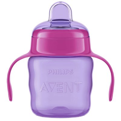 Поїльник Avent з м'яким носиком рожевий (SCF551/03)