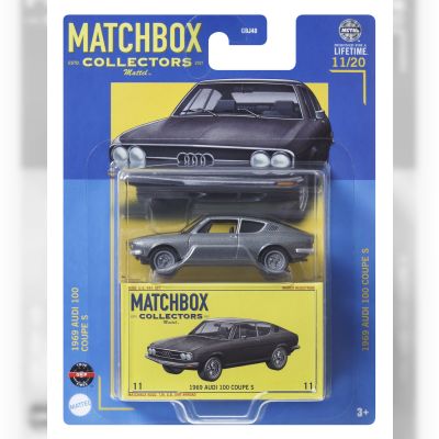 Автомодель Matchbox Collectors 1969 Audi 100 coupe S (GBJ48/HVW06)