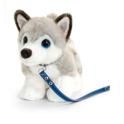 М'яка іграшка Keel Toys Хаскі на повідку 30 см (SD2568/3)