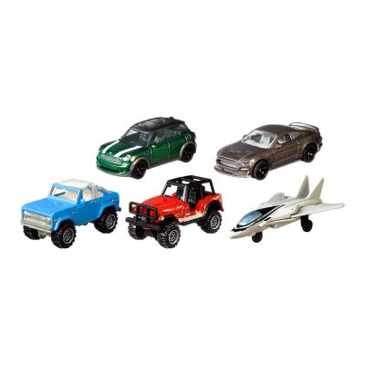 Машинки Matchbox Top gun Maverick Від зеленого Mini до винищувача 5 штук 1:64 (C1817/GPF95)