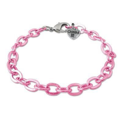 Браслет Charm it рожевий (E) (CT05-02)