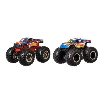 Машинки Hot Wheels Monster trucks Номер 4 та Номер 1 1:64 (FYJ64/GTJ50)