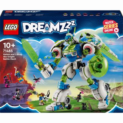 Конструктор LEGO DREAMZzz Матео й лицарський бойовий робот Зет-Блоб (71485)
