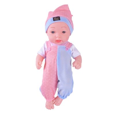 Пупс Країна Іграшок Блакитно-рожевий комбінезон (H02-3/4/12/3)