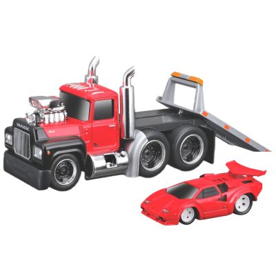 Набір Maisto Muscle Machines 1980 Mack R685ST Flatbet Lamborghini Countach (11532/11552)