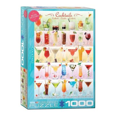 Пазли Eurographics Коктейлі 1000 елементів (6000-0588)