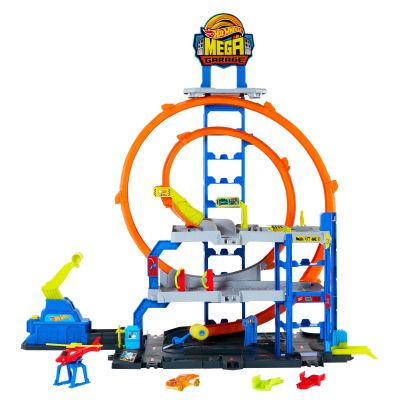 Ігровий набір Hot Wheels City Гараж з мега петлею (JBM74)