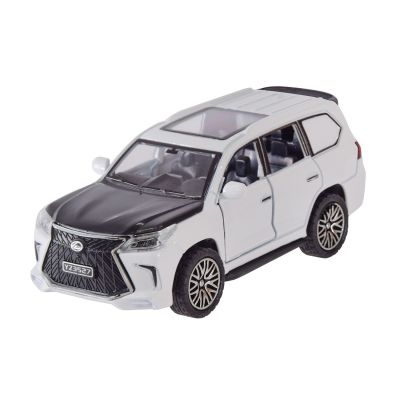 Автомодель Автопром Позашляховик 1:32 білий (AP74148/2)