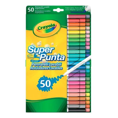 Набір фломастерів Crayola Supertips 50 шт (7555)