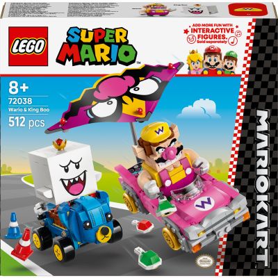 Конструктор LEGO Super Mario Mario Kart – Wario та King Boo (72038)