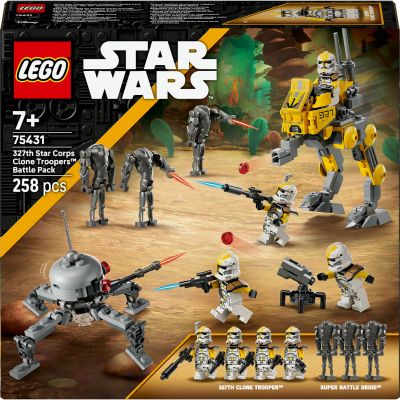 Конструктор LEGO Star Wars Бойовий загін бійців-клонів 327-го галактичного корпусу (75431)