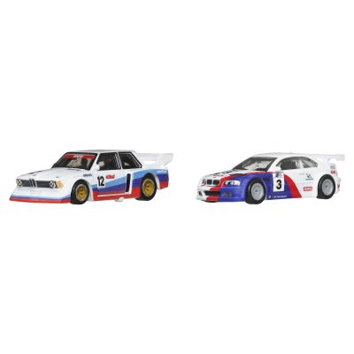 Набір автомоделей Hot Wheels Car culture BMW 320 Group 5 та 2001 BMW M3 GTR (HBL96/JBK99)
