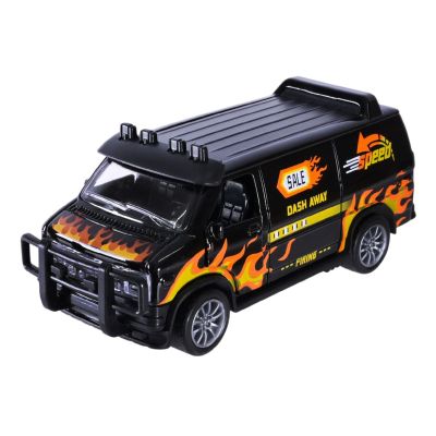 Автомодель Автопром Вантажний фургон чорний (AP74200/1)