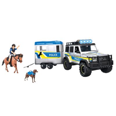 ​Ігровий набір Dickie Toys Поліція Перевезення коней (3717007)