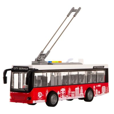 ​Автомодель DIY Toys Інерційний тролейбус (CJ-4002564)