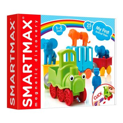 Мій перший потяг з тваринами SmartМax (SMX 410)