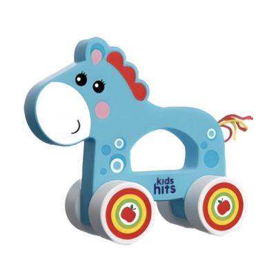 Дерев'яна іграшка Kids Hits Конячка синя (KH20/011)
