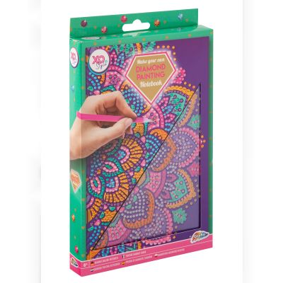 Блокнот Grafix Мандала з алмазним розписом (260021_1)