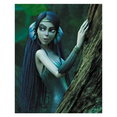 Картина за номерами Brushme Mavka Водяниця (BS54050)