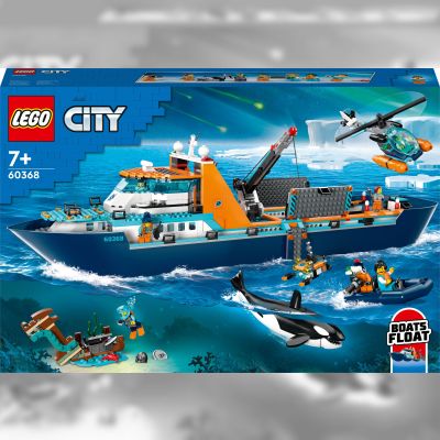 Конструктор LEGO City Арктичний дослідницький корабель (60368)