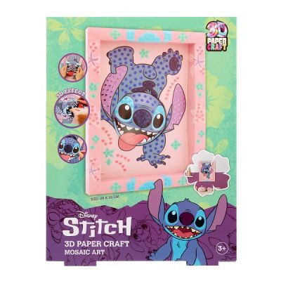 Мозаїка 3D Disney Stitch в рамці (ST24334)