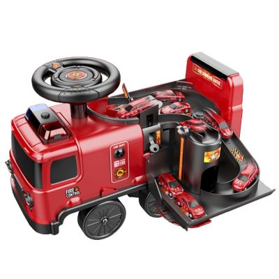 Електротолокар Dearbong Пожежна машина 2 в 1 (EPT755466)