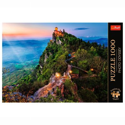 Пазл Trefl Premium Plus Вежа Честа Сан Марино 1000 елементів (10822)