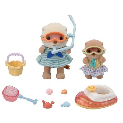 Ігровий набір Sylvanian Families Сестрички Морські видри з набором для пірнання (5804)