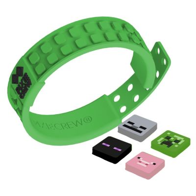 Набір Pixie Crew Браслет Майнкрафт зелений 4 мульти-пікселі (8595725200740)