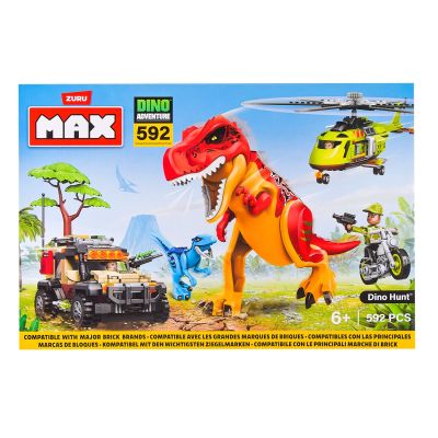 Конструктор MAX Dino adventure 592 деталі (83156)