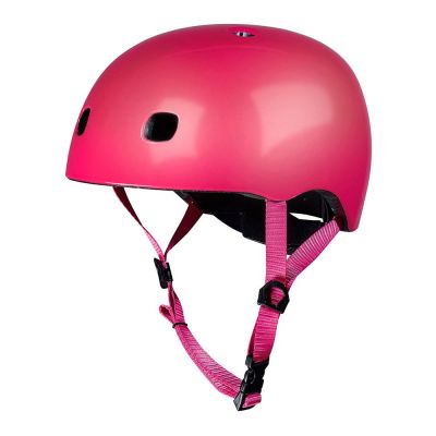 Захисний шолом Micro малиновий з ліхтариком 48-53 см (AC2080BX)