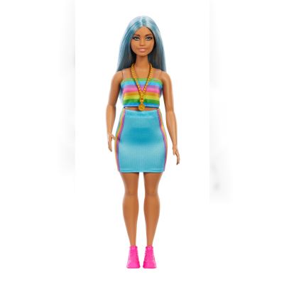 Лялька Barbie Fashionistas Модниця в спортивному топі та спідниці (HRH16)