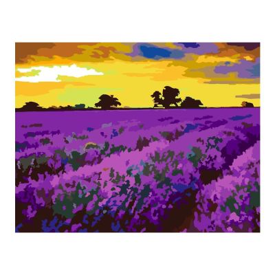 Картина за номерами Rosa Start Лаванда у Провансі 35 x 45 см (N00013481)