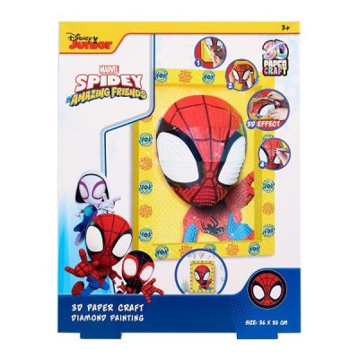 Алмазна мозаїка 3D Disney Spidey в рамці (SP24333)