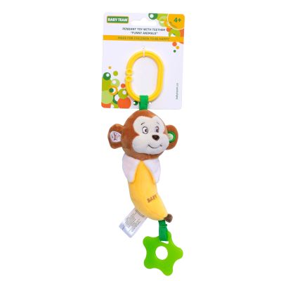 Іграшка-підвіска Baby Team Мавпочка (8525/8525-4)