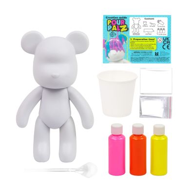 Набір для творчості Pour Palz Флюїд Арт Ведмедик Магія манго (GS-G08683)