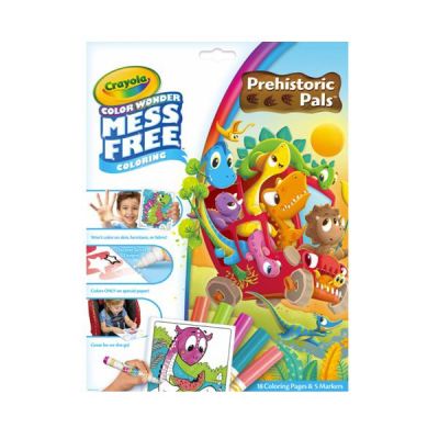 Розмальовка Crayola Color Wonder Динозаври (75-7158-M)