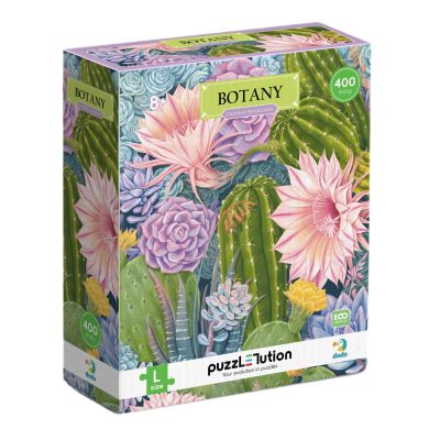 Пазл DoDo Botany Easy-L Кактуси та сукуленти 400 елементів (300613)