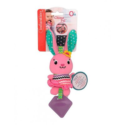 Підвіска Infantino Зайченя із прорізувачем (005059I)