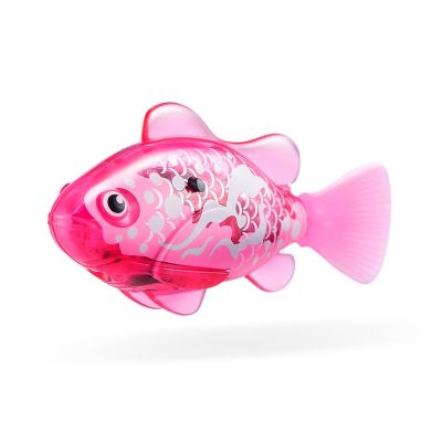 Інтерактивна іграшка Robo Alive Роборибка рожева (7191-6)