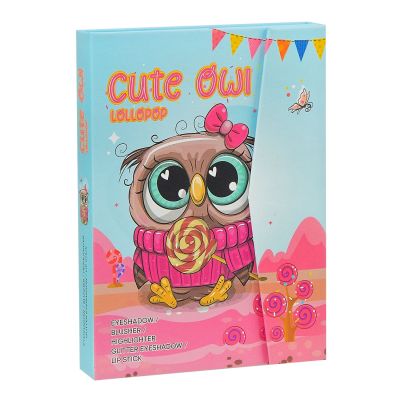 Набір косметики Shantou Jinxing Cute owl блакитний (8624 DO1/1)