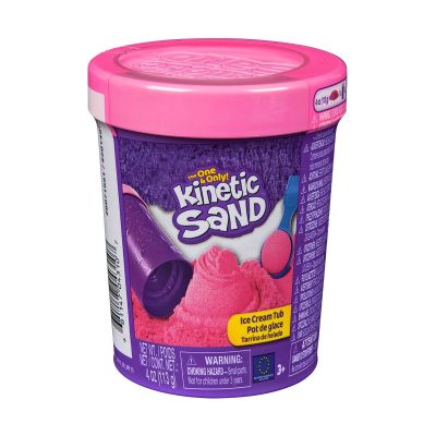 Кінетичний пісок Kinetic Sand Відерце морозива рожевий (71679/1)
