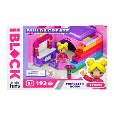 Конструктор IBLOCK Build & create Princess's room 193 деталі (KH08/007/1)