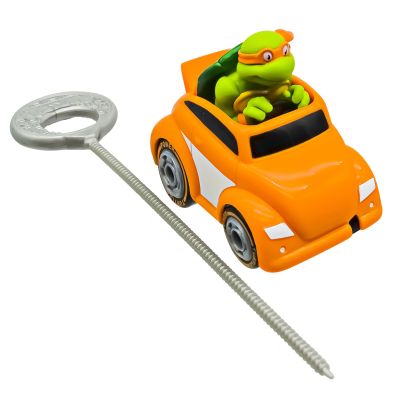 Ігрова фігурка TMNT Гонщик з лаунчером Мікеланджело (71018)