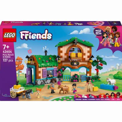 Конструктор LEGO Friends Ранчо і стайня поні (42654)
