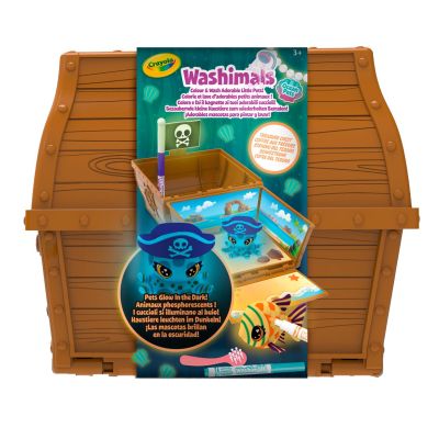 Набір для творчості Crayola Washimals Скриня зі скарбами (74-7510)