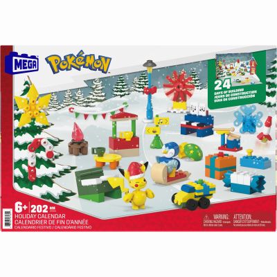 Адвент-календар Mega Construx Pokemon Зимові пригоди Покемонів (GYG99)