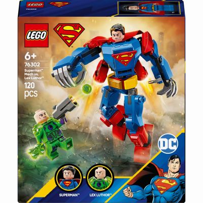 Конструктор LEGO DC Super Heroes Супермен-робот проти Лекса Лютора (76302)