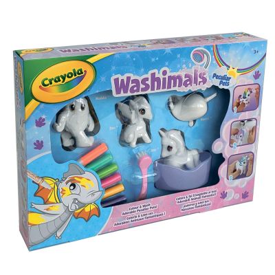 Набір для творчості Crayola Washimals Казкові тварини з ванною (25-7191)