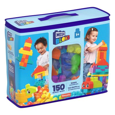Конструктор Mega Bloks Bigger building bag 150 деталей (HHM96)